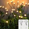 Waterproof Solar Firefly String Lights: Outdoor Decorative Lights for Garden, Lawn, and Christmas Trees