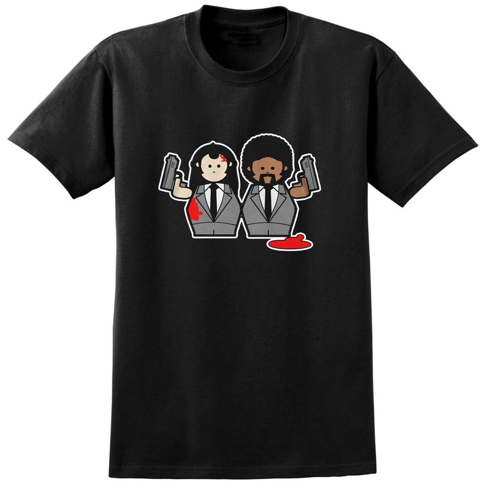 Pulp Fiction Classic Film Inspired T-shirt Retro Movie Icon Fan Tee Shirt