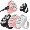 Мини-пульт для мобильного телефона, совместимый с Bluetooth, для прокрутки TikTok, кольцо на палец, контроллер для селфи и видео для iPhone iPad