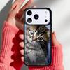 Милый котенок полосатый котенок Могги Чехол для телефона для iPhone 17 16 15 14 13 Pro Max Задняя крышка для 12 11 Pro Coque