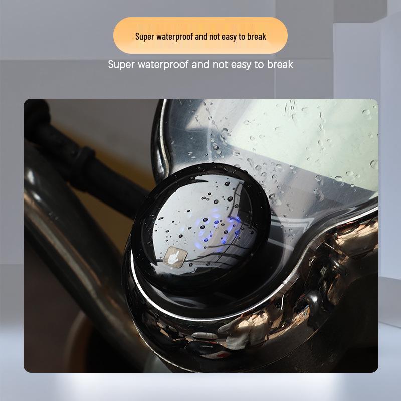 Светодиодные водонепроницаемые часы с сенсорным управлением для автомобиля и электронные часы для электромобилей