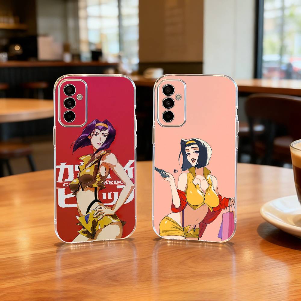 F-Faye C-Cowboy B-Bebop V-Valentine-es Чехол для телефона для SamsungA10,12,20,21S,30,31,40,50,51,52,70,71 Прозрачная крышка