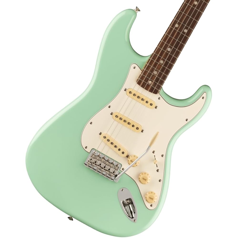 Fender Мексиканская Электрогитара Vintera® II Stratocaster® 70-х, Палисандровая Накладка, Surf Green с...