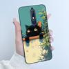 Милый Чехол Для Nokia 5.1/Nokia 5.1 Plus/Nokia X5/Nokia 5 Funda Чехол с Рисунком Защитная Крышка Мягкий Силикон Мультяшный Черный Корпус