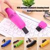 Щетка для ноутбука Практичные цвета USB-пылесос для клавиатуры Удобная 6-в-1 Очиститель для принтера
