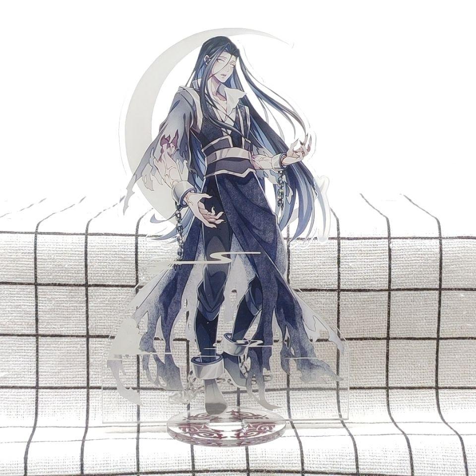 1 шт. Mo Dao Zu Shi, акриловая фигурка-подставка, экшн-игрушка, Grandmaster of Demonic Wei Wuxian Lan Wangji, стоячая тарелка, украшение для рабочего стола