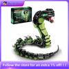 MOC 7052 Наборы моделей механической змеи 689 деталей STEM Технологичная кобра Животные Строительные блоки Кирпичики Игрушки для детей Детские игрушки