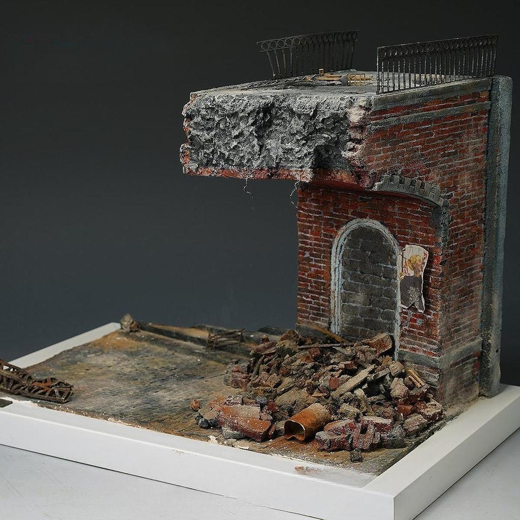 1/35 Brider Building Sand Table Prop