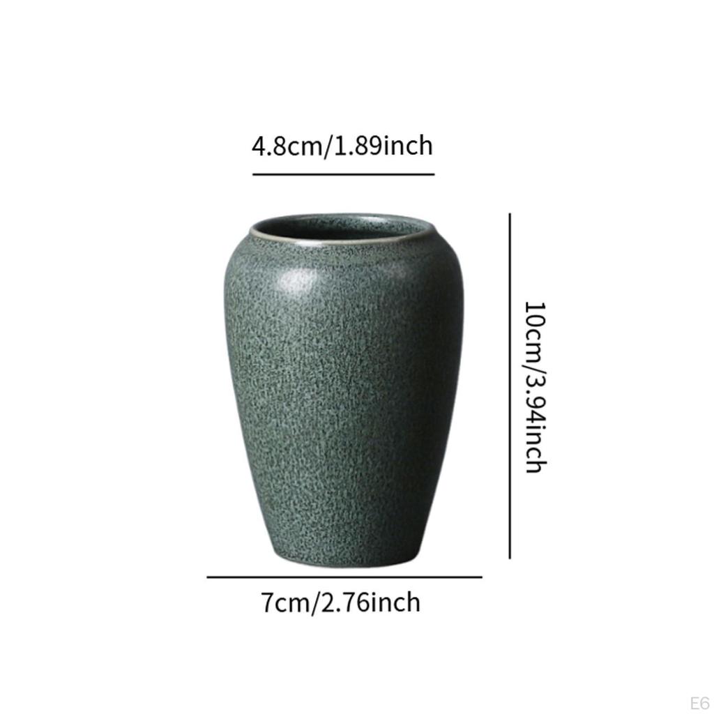 Ceramic Planter Pot 3.94inch Height for Home Display