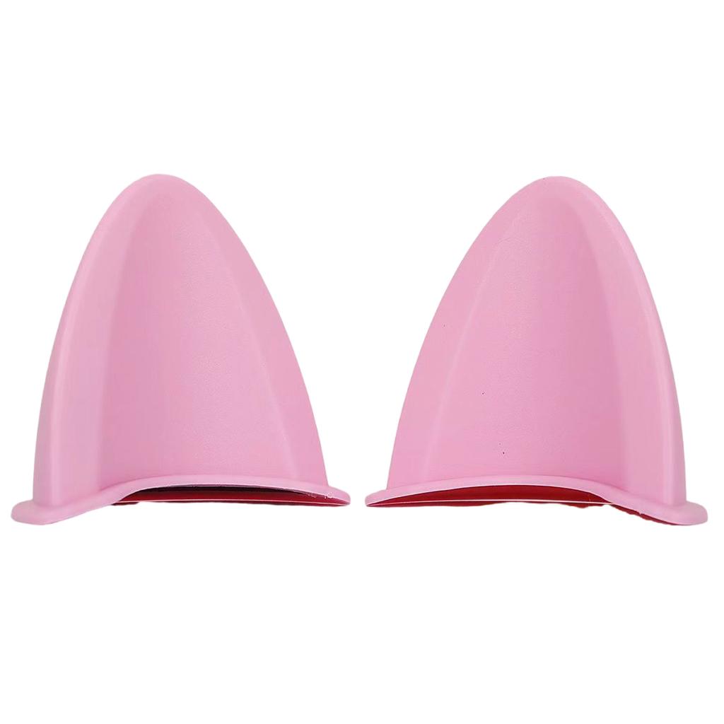 1 пара мотоциклетных клейких кошачьих ушей, украшение для шлема, декор для шлема, модные наклейки для шлема, аксессуары для шлема