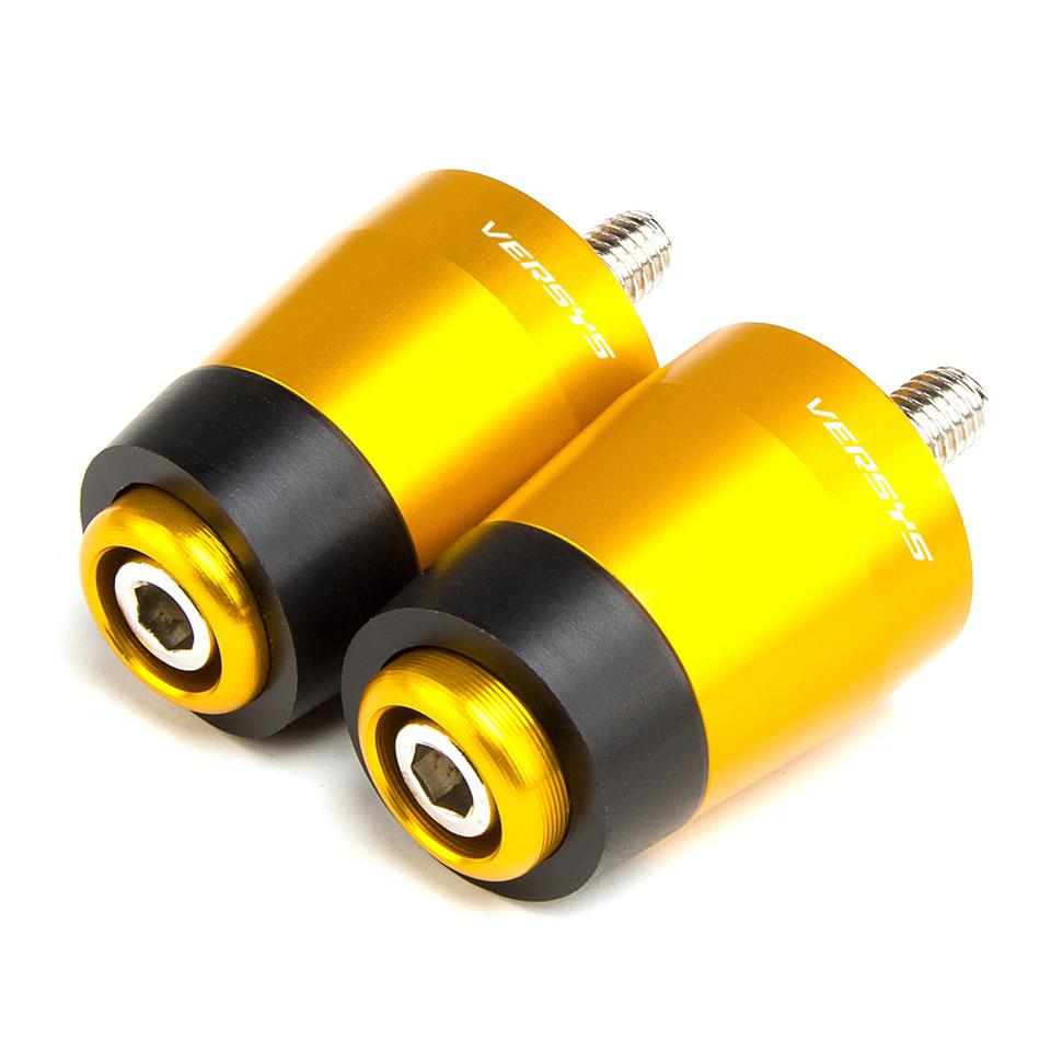 Руль мотоцикла 7/8 "22 мм, ручки, конец слайдера, заглушка для KAWASAKI VERSYS 250 KLE 650 1000 KLE650 KLE1000