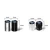 Car Sticker 4Pcs Car Tire Valve Stems Cap Metal Tire Wheel Stem Air Valve Cap For Ford Focus 2 3 Fiesta Ranger Mondeo Kuga Musta