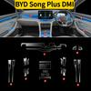 Для BYD Song Plus модели 23-25 Панель приборов Мультимедиа Консоль GPS Навигация Прозрачная Защитная пленка от царапин Модификация