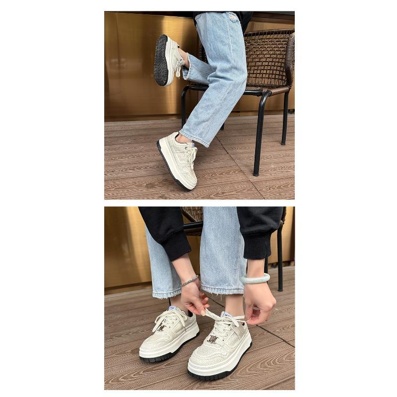 White Shoes Women's Shoes and Casual Fashionable Versatile Board Shoes