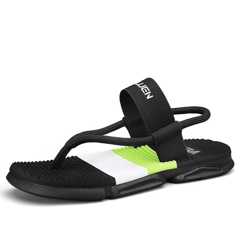 Модные повседневные легкие пляжные сандалии, удобные, модные, универсальные, дышащие, износостойкие сандалии для мужчин, новая весна-лето