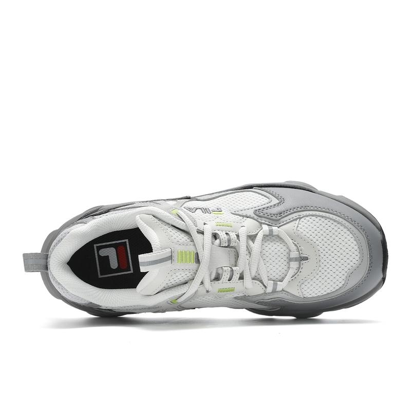 Fila Ретро Серия Минималистичные Кроссовки с Толстой Подошвой Женские Кроссовки Туманно-Серый Сплав-Серый F12W422111FVV