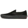 Черные кроссовки унисекс без шнуровки Skate в шахматную клетку VN0A5FCABKA