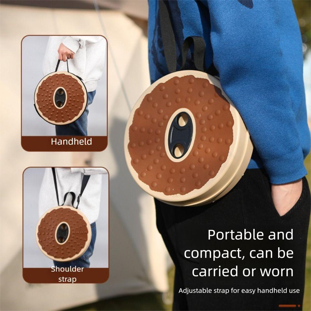 Collapsible Camping Stool Adjustable and Extendable Foldable Retractable Stool  Adult