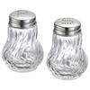 2Pcs Spice Kitchen Pepper Seasoning Salt Jar Shaker Cooking BBQ Glass Bottle