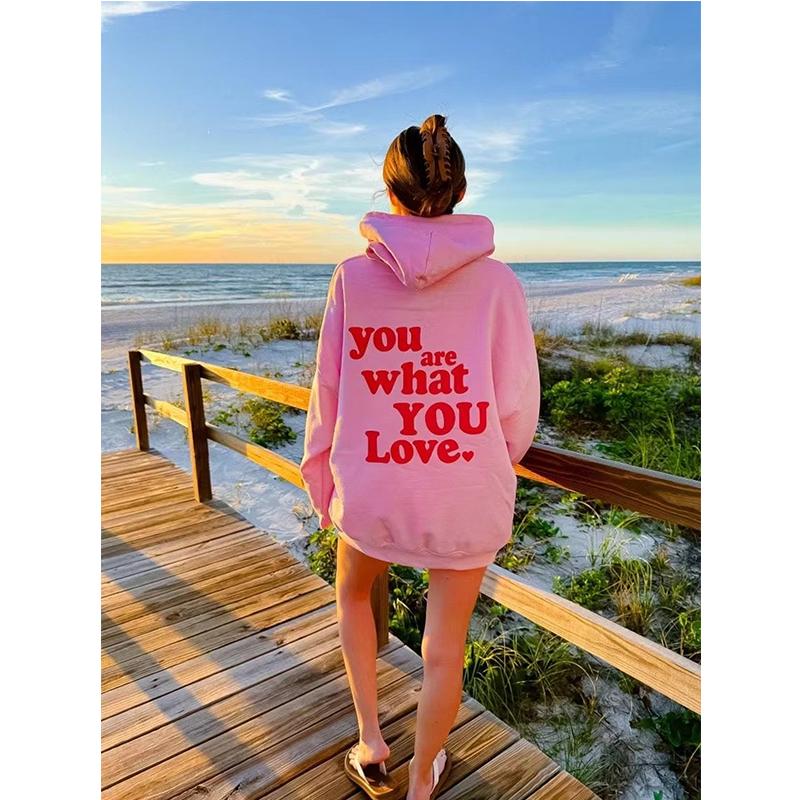 Зимняя бархатная толстовка с капюшоном Wish You Were Here с принтом букв Повседневная толстовка с капюшоном Карман