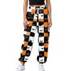 Women's Sports Pants With Pockets Fashion Print Elastic Waist Pants Casual Sweatpants Pants