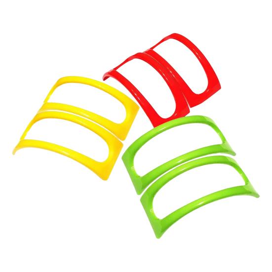 3/6/12 шт. Подставка для тако, пищевой класс, не содержит БФА, можно мыть в посудомоечной машине, индивидуальная подача, куриный ролл, тако с мягкой/твердой оболочкой, пластиковая подставка