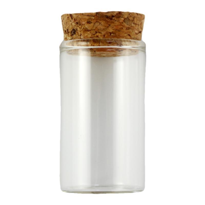 Маленькая стеклянная бутылочка с гравием из вулканической породы и морскими ракушками, 20 мл/50 мл, 30*40 мм