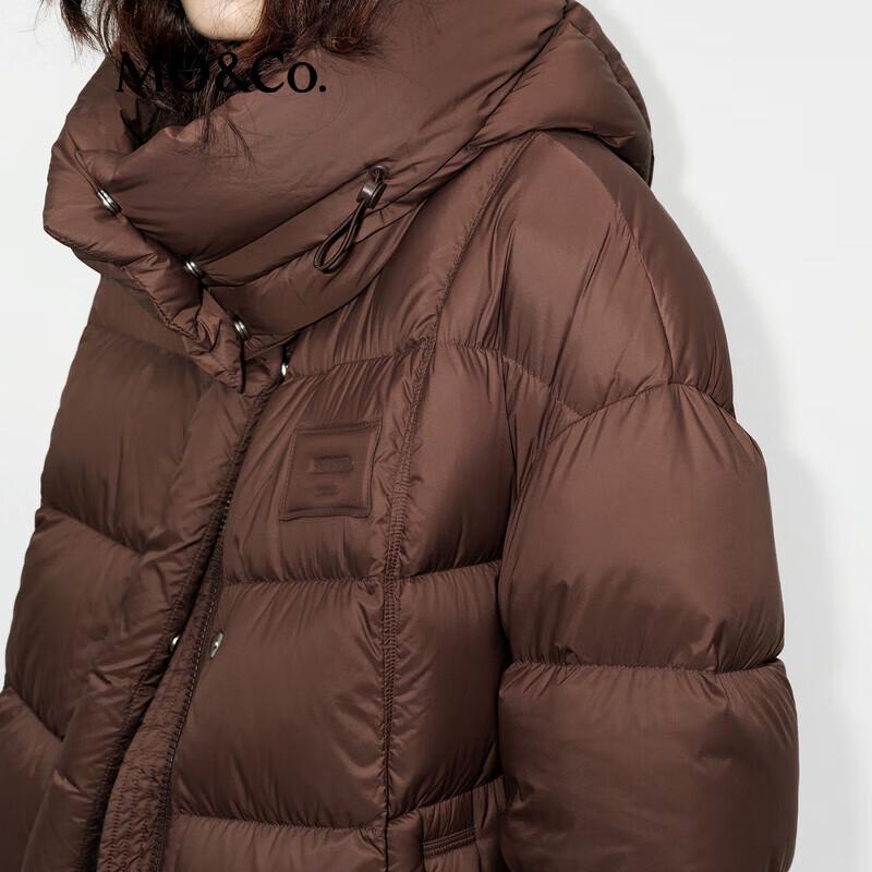 MO&Co. Women's Detachable Hood Puff Down Jacket