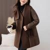 Fashion Woman Winter Coats Plus Size Elegant Loose Thick Warm Long Parkas Female Jacket