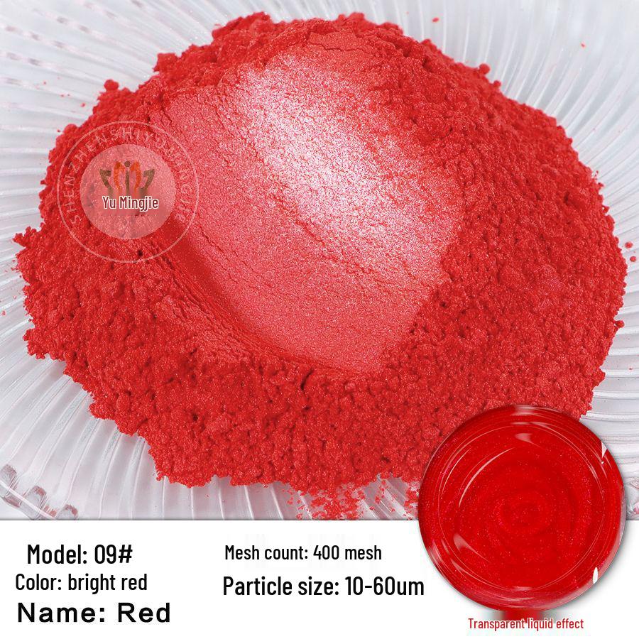 120 Color Chameleon Pearlescent Mica Powder for Epoxy Resin, Paint, and Watercolor