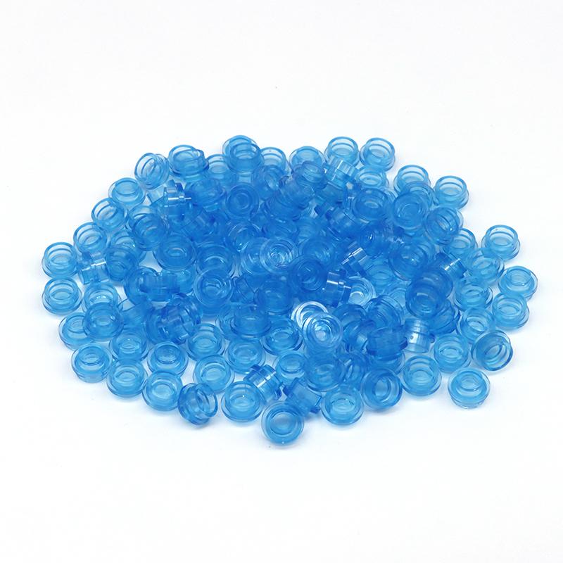 300/500/1000 шт. Сборные частицы 6141 Пластина круглая 1x1 точка DIY строительные блоки фигурки лампа кирпичи игрушка для детей 4073