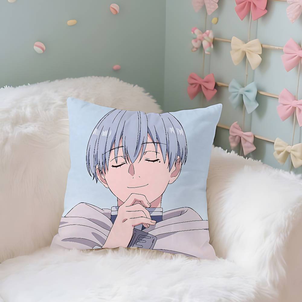 Anime FFrieren Cute Case Plush Fabric Soft Pillowcase Double Sided Print Cushion Cover Household Gifts