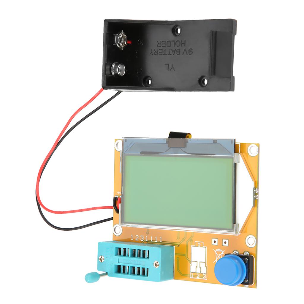 LCD Graphical Transistor Inductor Capacitor ESR Meter Multifunction Tester