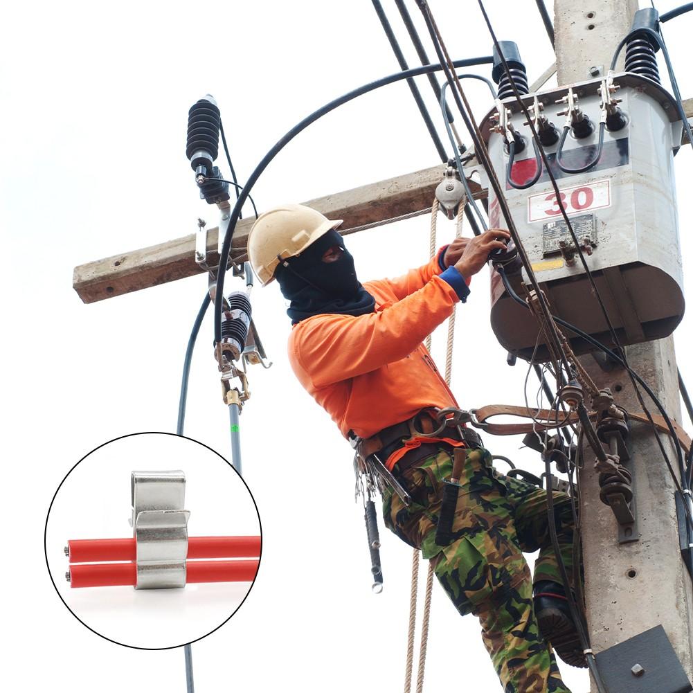 Stainless Steel Solar Panel Cable clampPVcable Clamp Wire Fastener Clamp Manager