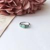 Silver Ring with Natural Emerald 2.633ct, Item Weight 2.85 G (1803493)