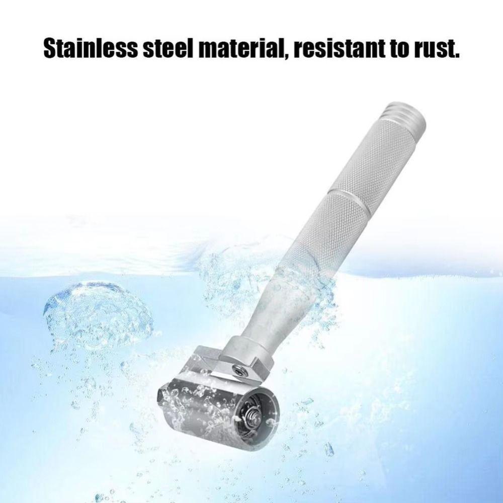 Flat Seam Flat Pressure Roller Aluminum Zinc Zinc Alloy Handle Hand Wheel Rollers Wallpaper Gaps