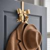 No Drilling Door Storage Hook Metal Bow Tie Hook Easy Install Over The Door Hooks  Living Room