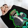 Garcello fnf mod character graffiti Throw Blanket Stuffeds manga Summer Beddings Sleeping Bag Blankets
