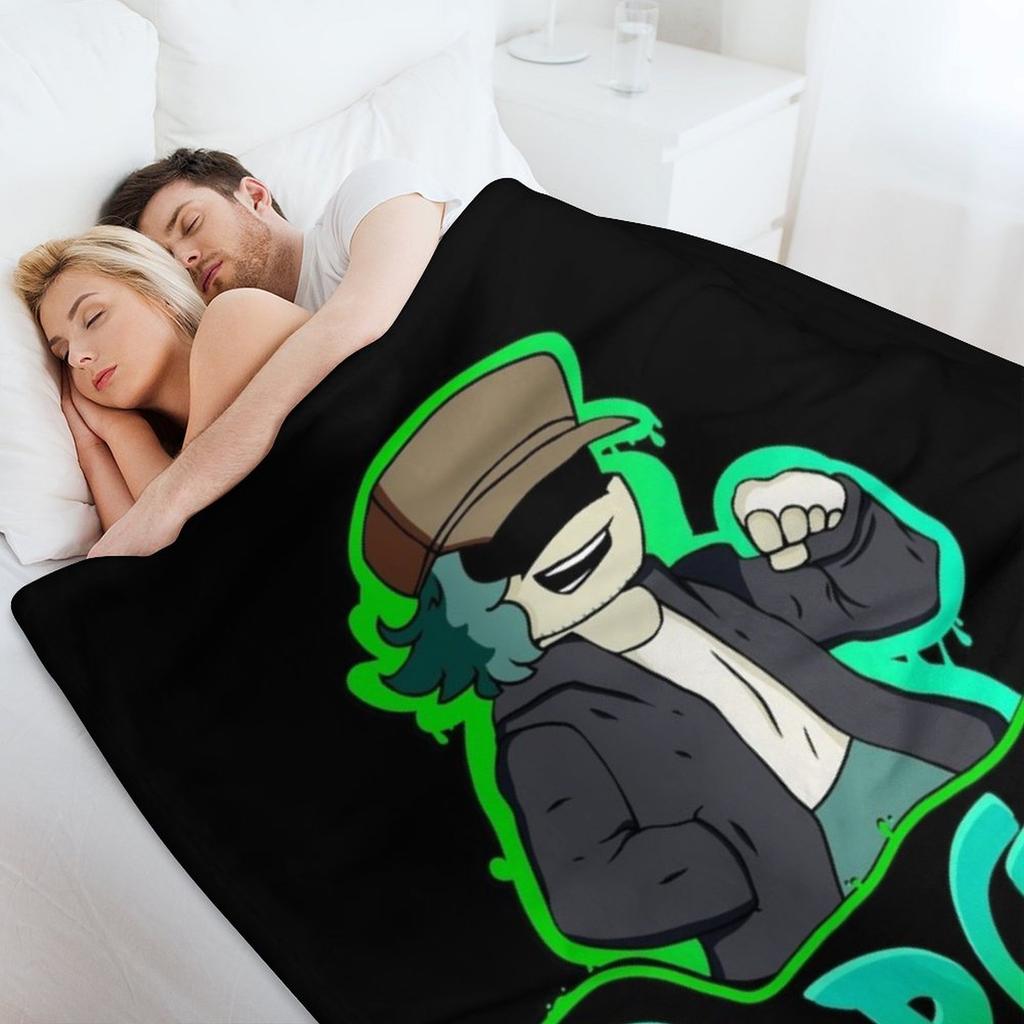 Garcello fnf mod character graffiti Throw Blanket Stuffeds manga Summer Beddings Sleeping Bag Blankets