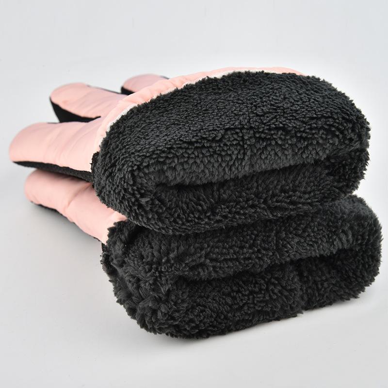 Перчатки для занятий спортом на открытом воздухе зимние мужские и женские водонепроницаемые и теплые утолщенные ветрозащитные мотоциклетные для езды холодостойкие велосипедные перчатки