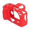 Soft Silicone Protective Case for R100 Lightweight Ultra Thin Camera Fullbody Housing Cover Skin Firm Grip Red