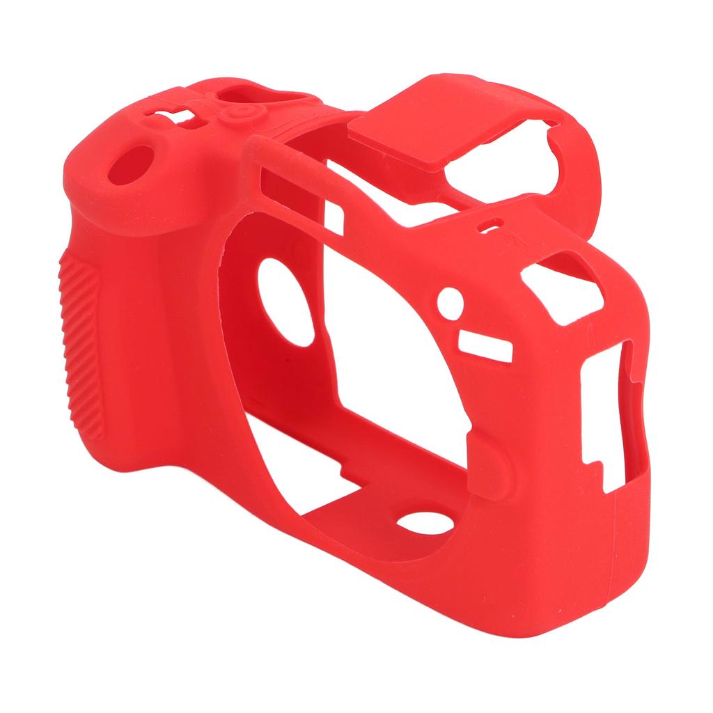 Soft Silicone Protective Case for R100 Lightweight Ultra Thin Camera Fullbody Housing Cover Skin Firm Grip Red