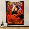 Van Halen Retrorock Band Hanging Bohemian Tapestry Hanging Tarot Hippie Wall Rugs Dorm Japanese Tapestry