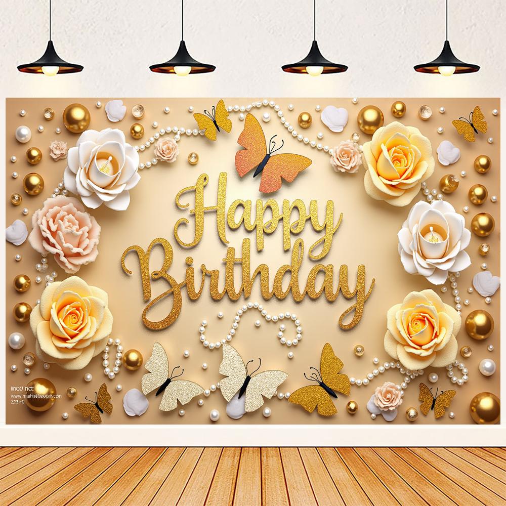 Баннер «С днем рождения» для украшения вечеринки по случаю дня рождения, фон, флажки, принадлежности для украшения вечеринки по случаю дня рождения, реквизит для студии