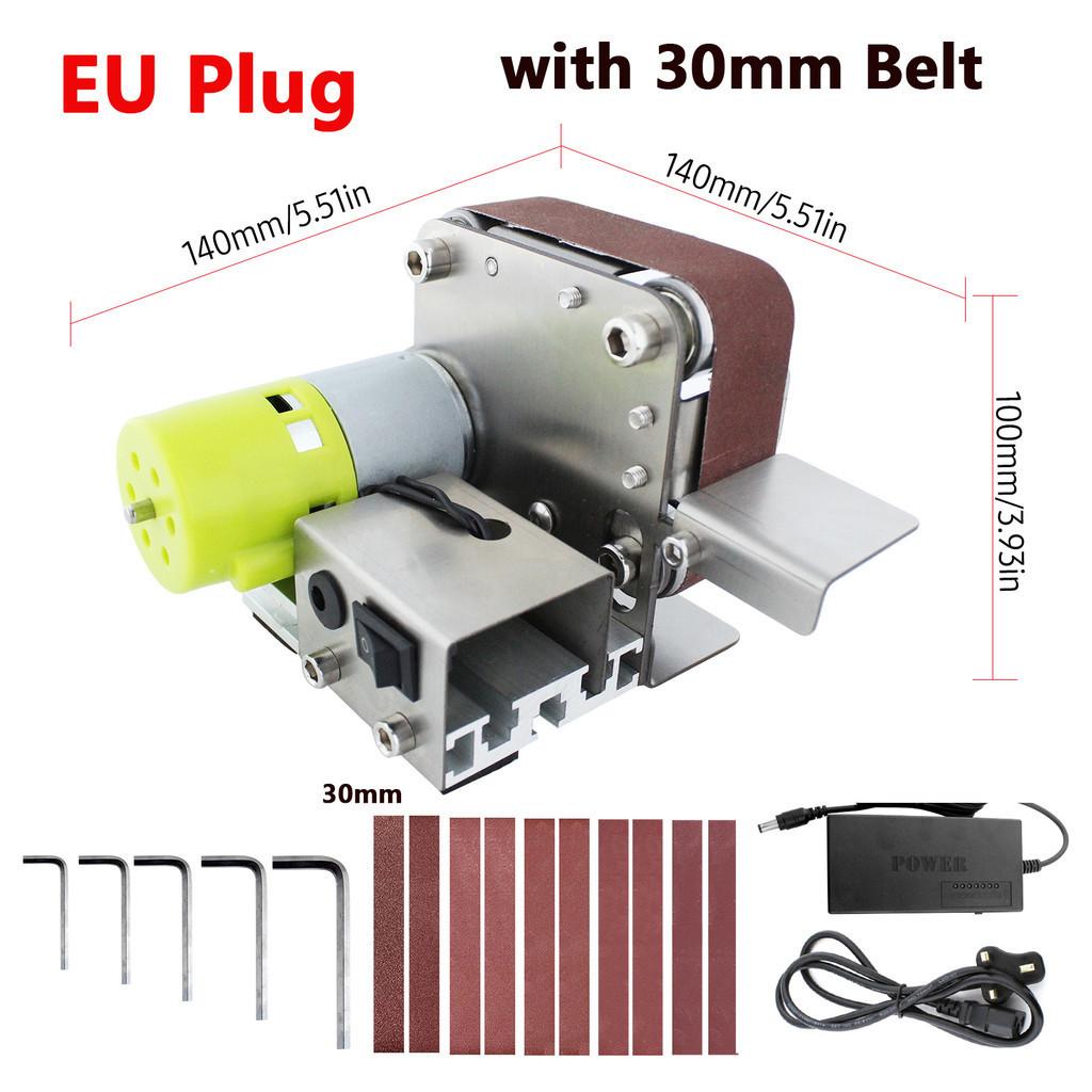 7-скоростная точилка для режущих кромок, многофункциональная шлифовальная машина, мини-электрический ленточный шлифовальный станок, регулируемый полировальный шлифовальный станок