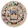 50 водонепроницаемых наклеек-плакатов Wanted из аниме, цельные, для чемоданов