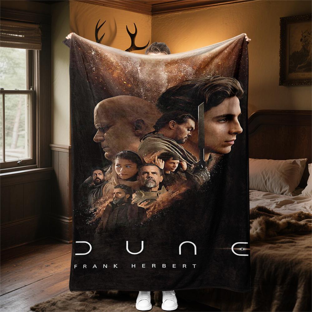 1pc Dune Frank HerbertOutdoor Flannel Blanket Soft Plush Decor for Picnics, camping,Bedroom, Playroom, or Lunch Breakn1209A