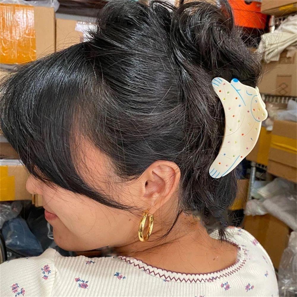 Lovely Styling Tools Barrettes Hairgrip Hair Pins Animal Hair Clips Rhinestones Dog Hair Claw