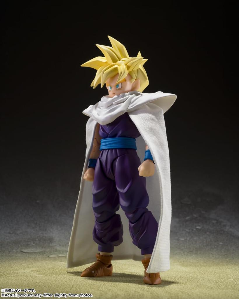 TAMASHII NATIONS Dragon Ball Z Super Saiyan Son Gohan Warrior Beyond Goku 110 мм окрашенная подвижная фигурка SHFiguarts - - Приблизительно. ПВХ, АБС, ткань