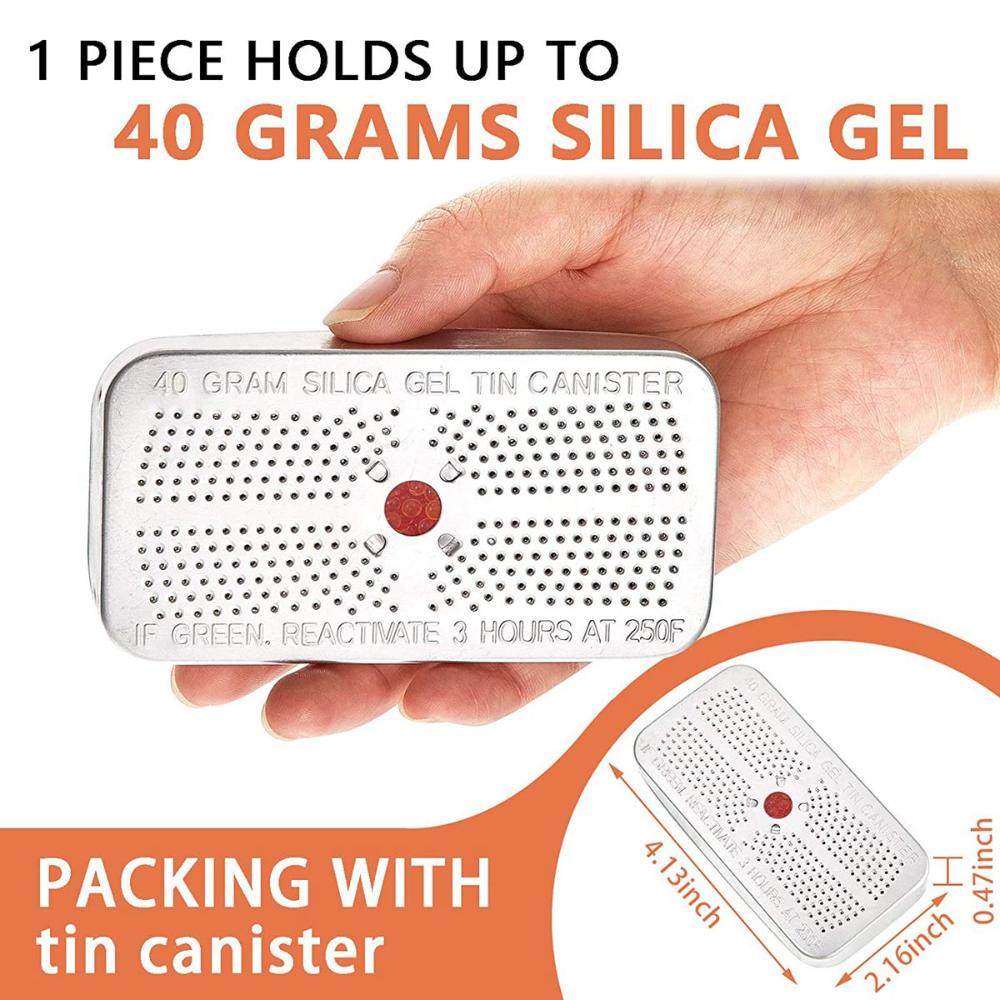 Closet Cabinet Reusable Absorbent Indicating Dry-Packs Dehumidifier Absorber Desiccant Canister